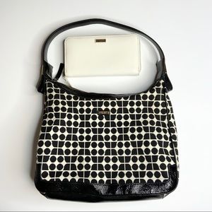 Kate Spade Noel Joison Bag W/White Wallet …